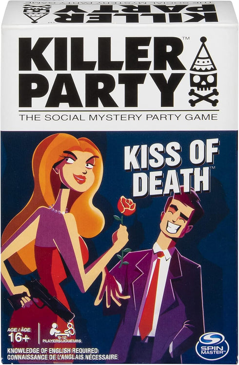 Killer Party - Kiss of Death, The Social Mystery Party Game for Ages 16 and Up...