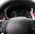 iJDMTOY Sports Red CNC Billet Aluminum Large Paddle Extensions Compatible With Mitsubishi 2008-2016 Lancer Evolution Evo X 10 Outlander, etc...