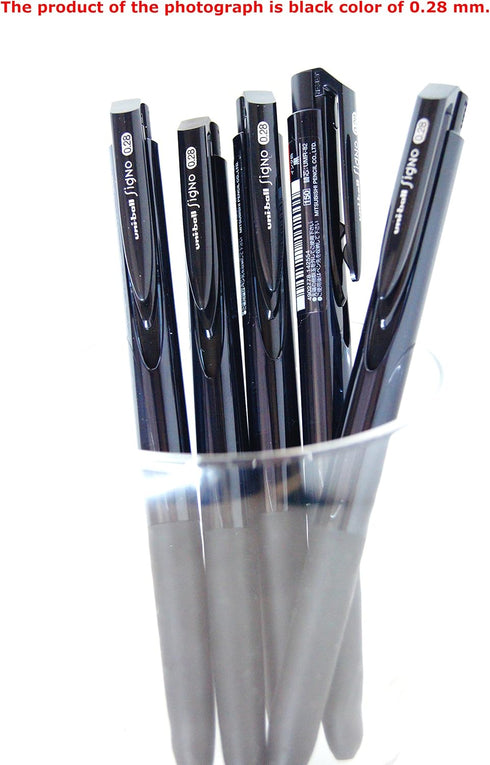 Signo RT1 Retractable Gel Ink Pen, Micro Point 0.38mm, Rubber Grip, Violet Ink, 5-Pack, Sticky notes Value Set...