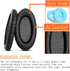 1 Pair Replacement Ear pads Earpad Cushions foam Pillow Cover Compatible with Microsoft Lifechat LX-3000 LX 3000 Headset Headphone...