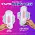 Always Radiant Feminine Pads for Women, Flexfoam Pads with Wings, Size 2, Heavy Absorbency, Lightly Scented, 78 Count (3 Packs of 26)...