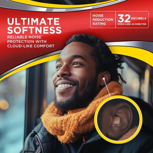 HEAROS Ultimate Softness Series Ear Plugs 28 Pair...