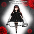 6 Pcs Gothic Doll Clothes and Accessories 11.81'' Black Doll Clothes Outfits Wedding Tutu Ballet Dress for Girl Doll Outfits Party Princess Gown f...