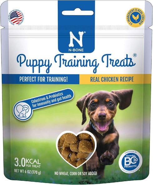 N-Bone Puppy Training Treats, 6oz, Real Chicken Recipe, Small...