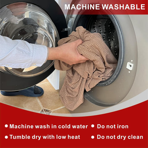 Dulepax RV Dinette Cushion Covers, Replacement Camper Cushions Cover, Camel Stretchable Fabric RV Dinette Seat Covers, Cushion Slipcovers for Trai...