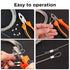 200pcs 1/16" Aluminum Crimping Loop Sleeve, Cable Ferrule Wire Rope Sleeves Loop Sleeve...