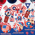 94Pcs US Presidents Government Bulletin Board Classroom Decoration Patriotic Border American Flag Cutouts President Memorial Independence Day Supp...