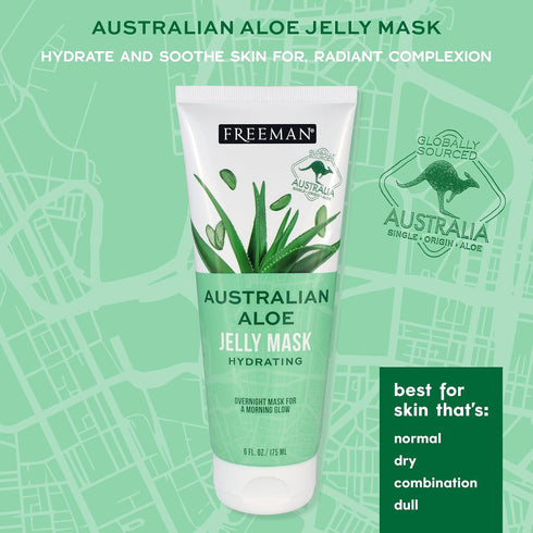 Freeman Exotic Blends Facial Mask 4 Piece Set, Peel-Off & Jelly Masks, Cleansing, Pore-Clearing & Hydrating Facial Masks, For All Skin Types, Incl...