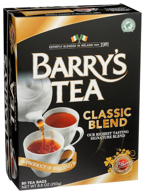 Barry's Tea Bags, Classic Blend, 80 Count, 8.8 Oz, (00102506)...