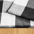 Black & White 2 Side Cotton Buffalo Check Placemats Set of 4 Heat Resistant Dining Table Place Mats for Kitchen Table, 12 x 18 inches...