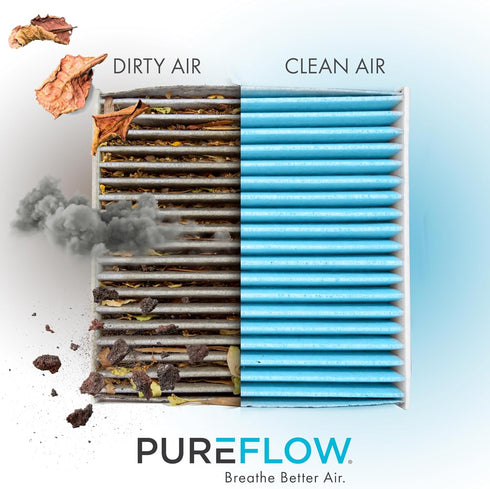 PureFlow Cabin Air Filter PC8222X | Fits 2004-2007 Toyota Highlander, 2001-2005 Lexus IS300...