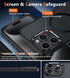 FNTCASE for iPhone 15 Pro-Max Case: Strong Magnetic Phone Case with Screen Protector | Camera Protector Translucent Matte Slim Shockproof Military...