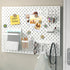 MORCART 30PCS Hexagon Fridge Magnets, Cute Locker Magnets, Decorative Magnets for Refrigerator Whiteboard Cabinet Office Kitchen Blackboard Gift f...