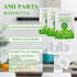 AMI PARTS W10346771A Fresh Flow Produce Preserver Replacement Part Compatible with Refrigerators(3 replacements-6packs)...