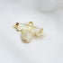 Lovely Crystal Bumble Honey Bee Insect Brooch Pins Collar Pin Lapel Pin Costume Jewelry for Women...