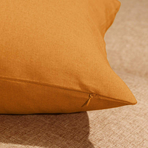 4 Pack Decorative Outdoor Waterproof Throw Pillow Covers, Square Patio Balcony Garden Waterproof Cushion Case, PU Coating Pillow Shell for Couch, ...