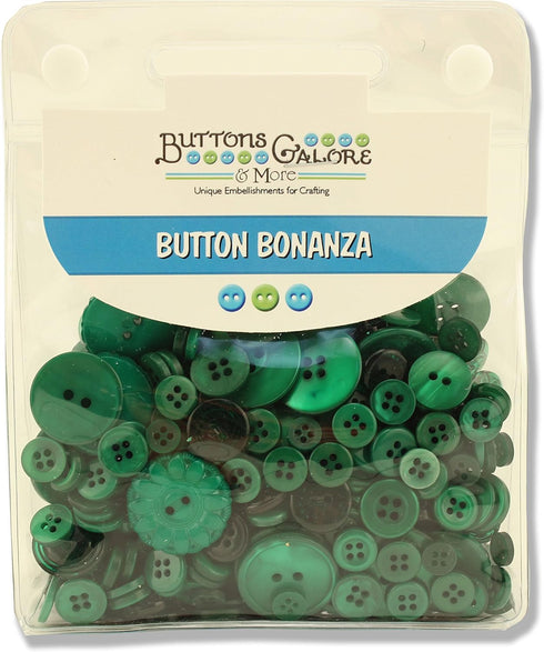 Buttons Galore BB27 Bonanza, Green...