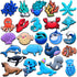 25PCS Sea Animals Shoe Decoration Charms for Clog, Under The Sea Marine Life Charms Accessories...