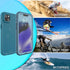iPhone 14 Plus Waterproof Case,Retail Packaging,IP68 Full Sealed Snowproof Dustproof Shockproof Heavy Duty Protection Cover with Screen Protector ...