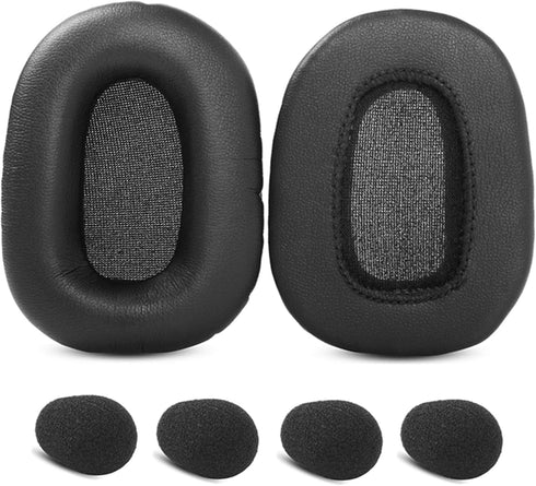 TaiZiChangQin Cushion Ear Pads Mic Foam Replacement Compatible with VXI BlueParrott B450-XT B650-XT Noise Cancelling Bluetooth Mono Wireless Headp...