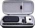 XANAD Hard Case for Insta360 GO 3 or Insta360 X3 or Insta360 X4 or ONE X2 Kit 360 Degree Waterproof Action Camera (Grey Bag with Small Cover and C...