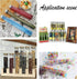 PH PandaHall 100pcs Clear Plastic Tube Bead Containers, Transparent Plastic Small Empty Storage Tubes Bead Container Set Organizers Boxes with Lid...