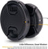 2-Pack 37mm Front Lens Cap Cover with Deluxe Cap Keeper for Olympus 14-42mm 1:3.5-5.6 EZ Kit Lens on Olympus OM-D EM10 Mark III II EPL9 EPL8 EPL7 ...