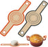 2 PCS Thicked Silicone Bread Slings for Dutch Oven, Reusable Sourdough Bread Sling with Long Handle, Non-Stick & Easy Clean Baking Mats, Heat Resi...