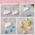 Kajaia 14 Pcs Polymer Clay Cutters Set, Cloud Moon Star Crescent Clay Earring Cutters Rain Drop Lightning DIY Clay Jewelry Making Supplies for Beg...