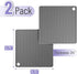 BTaT- Silicone Trivet Mats, 2 Pack, Gray Silicone Trivet, Silicone Hot Pads for Kitchen, Silicone Trivets for Hot Pots and Pans, Silicone Hot Pad,...
