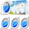 Air Freshener for Home, 4 Pack, Fresh Scent, Odor Eliminator for Small Area Closets Bathroom Pets Strong Odor, Up to 120 Days...