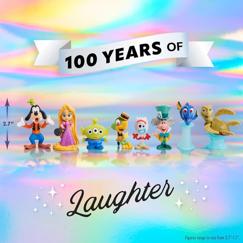 Disney100 Years of Laughter Celebration Collection Limited Edition 8-Piece Figure Pack, Kids Toys for Ages 3 Up by Just Play...