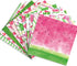 24 Sheets Watermelon Scrapbook Paper, 12 Designs Watermelon Craft Paper Double-Sided Papermania Folded Flat for Summer Card Making Scrapbook Photo...