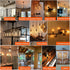Dimmable E26 Edison Bulb 6W Equal 60 watt Light Bulb AC120V Warm White 2700K Amber Glass Edison Light Bulbs 60 Watt 600LM Tubular T10 led Bulb for...