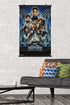 Trends International Marvel Cinematic Universe - Black Panther - Group One Sheet Wall Poster, 22.375" x 34", Premium Poster & Clip Bundle...