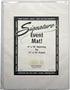 Callen HC1114-11000 Single Hand Cut Photo Mat with Bevel Edge, 11-Inch x 14-Inch, White/White Core...