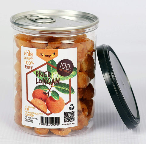 Honey D Natural Dried Longan 100% fruit Meat 200 g (7.05oz)...
