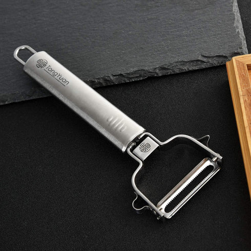 Fruits and Vegetables Peelers -Y Shape Swivel Potato Peeler-Stainless Steel Multifunctional Ultra Sharp Serrated Peeler-Great for Potatoes,Carrot,...