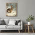 Posterizer 1 pcs-cute bunny in snowy winter scene -4-Art for Animal Lovers-Landscape & Nature Art-Decor for Home & Office- unframed wall art...