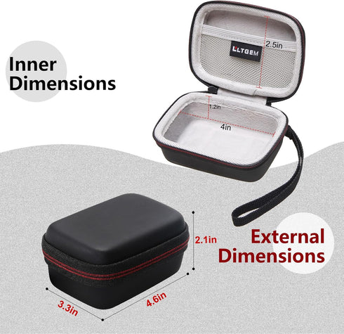 LTGEM Camera Case for Kodak PIXPRO Friendly Zoom FZ41/FZ43/FZ45/FZ53/FZ55 Digital Camera - Storage Travel Protective Carrying Bag for Digital Came...