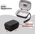LTGEM Camera Case for Kodak PIXPRO Friendly Zoom FZ41/FZ43/FZ45/FZ53/FZ55 Digital Camera - Storage Travel Protective Carrying Bag for Digital Came...