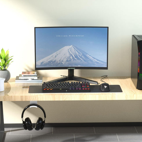 HomeMount Headphone Hook Under Desk - Headphone Holder Under Table, Adhesive Gaming Headphone Stand Hanger Desk Mount for Most Headphone(White-2P)...