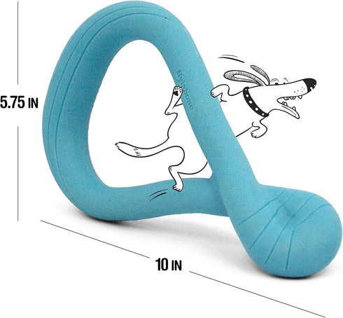 Nylabone Tuug Interactive Dog Toy for Dog Enrichment - Firm Yet Flexible Dog Tug Toy for Creative Play & Dog Exercise - Play Toy Not Intended for ...