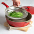 Goodful All-In-One Pan Steamer Basket, Premium Stainless Steel Construction, Dishwasher Safe, Perfect for Steaming Vegetables, Full Handle for Eas...
