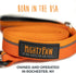 Mighty Paw Dog Leash - Soft Padded Handle - D-Ring and Pet Leash Clip - Carabiner Clip - Weatherproof with Reflective Stitching - 6 Foot Long Dog ...