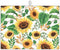 Summer Sunflowers Dish Drying Mats 18x24 Inch,Leaves Dish Pad Drying Rack Mat for Kitchen Counter Ultra Absorbent Microfiber Dishware Coffee Maker...