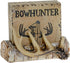 Pine Ridge Home Antler Wood Log Coaster Set with Holder - Bow Hunter Country Absorbent Coaster Decor - Cabin Lodge Home Decor for Hunter Men - Man...