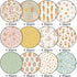 24 Sheets Easter Pattern Paper Bunny Rabbit Egg Floral Scrapbook Paper Double Sided Collection Spring Decorative Craft Paper For DIY Card Making J...