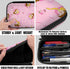Beauty Beast Gift Princess Pen Holder Beauty Movie Inspired Gift Pencil Bag Big Capacity Desk Organizer Storage for Beast Fans (Beauty&Beast 8)...