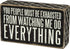 Primitives by Kathy 28618 Lattice Trimmed Box Sign, 20 x 17-Inches, Must Be Exhausted...